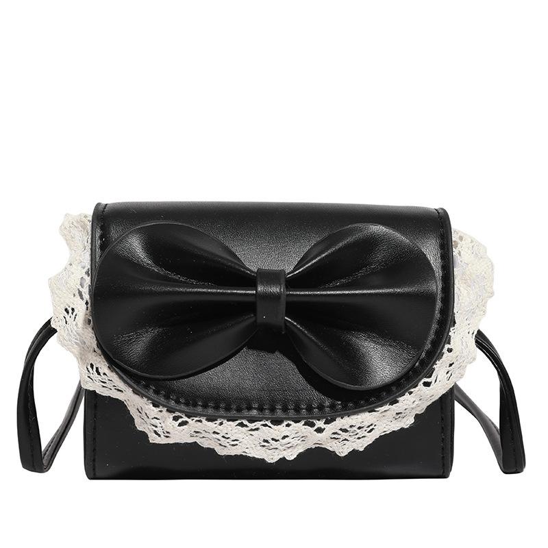 Niche Mini Handbag Bag Women's New Korean Version Fresh and Sweet Lace Shoulder Messenger Bag Fashionable Versatile Small Bag