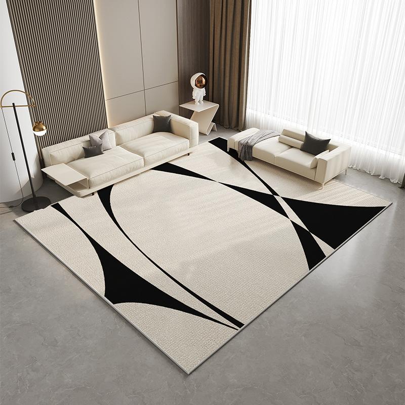 Soft Water-Resistant Living Room Carpet for Bedroom, Office & Sofa, Easy-Care Non-Slip Mat