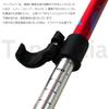 extendable Nordic walking poles for with replacement rubber Naito 16 Flick Lever Aggressive One set and Lightweight, men, tips. Two-Pole NWP-2162203