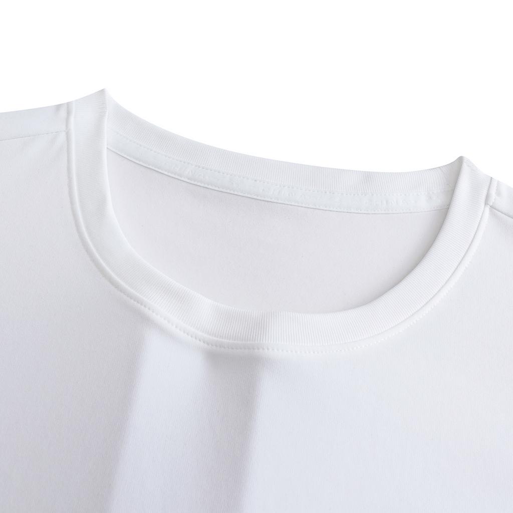 Anta Training Series Short Sleeve Knitted T-Shirt Men Tops Pure-White 152637111-1