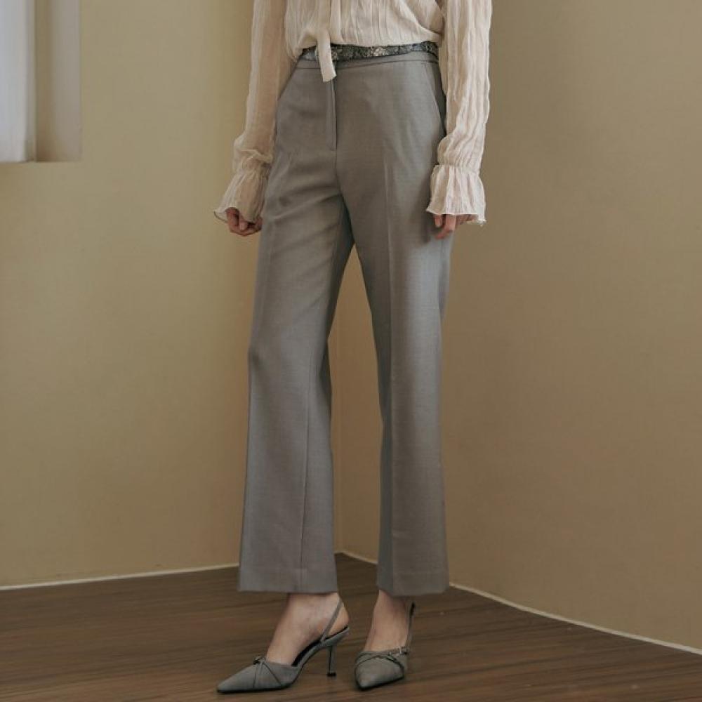 Maxza Compact Wool Blend Straight Formal Slacks Zd12ql402na