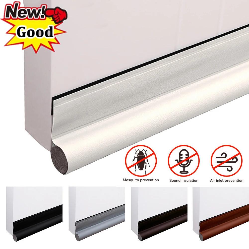 New Door Bottom Seal Strip Draft Stopper Weather Foam Soundproof Windproof Door Seal Self Adhesive Insulator Weatherstrip Strip