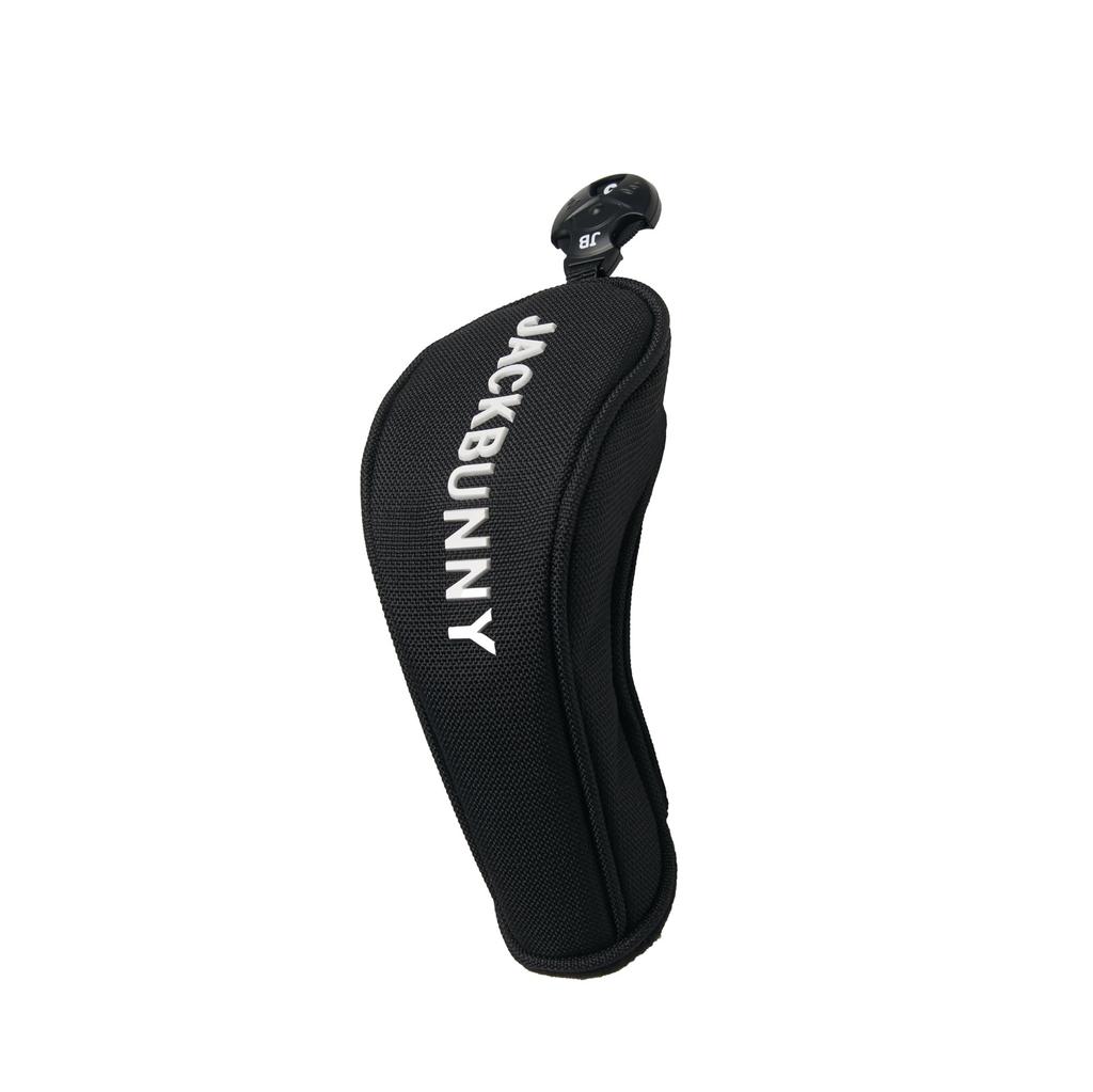 Jack Bunny Logo Zipper Series Utility Headcover (Black, FR) for UT Golf Clubs (Product Code: 262-4984743)