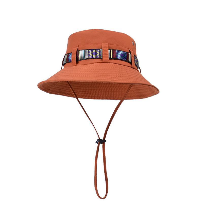 

Мужская и женская панама с защитой от УФ-лучей для активного отдыха, альпинизма, рыбалки оранжевый