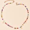 Bohemian Colorful Mixed Rice Bead Necklace For Women