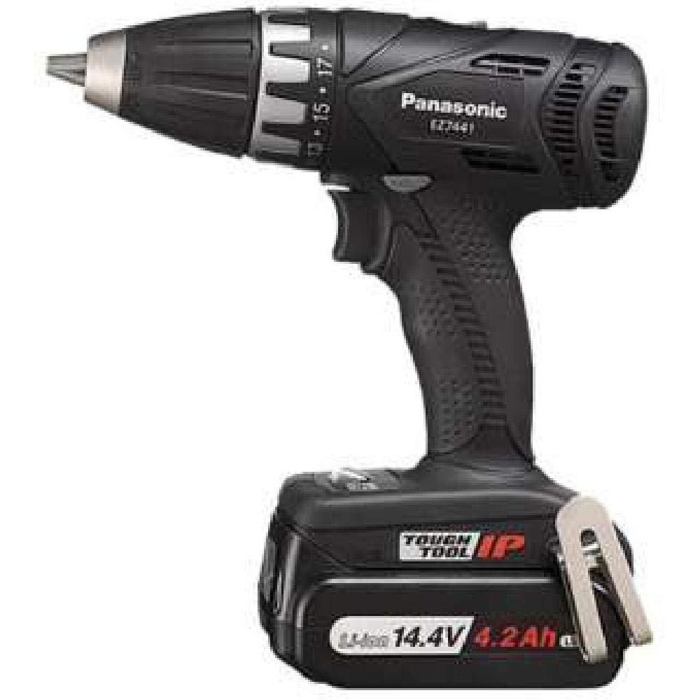 

Panasonic Cordless Drill Driver, 14.4V, Black, EZ7441LS2S-B чёрный