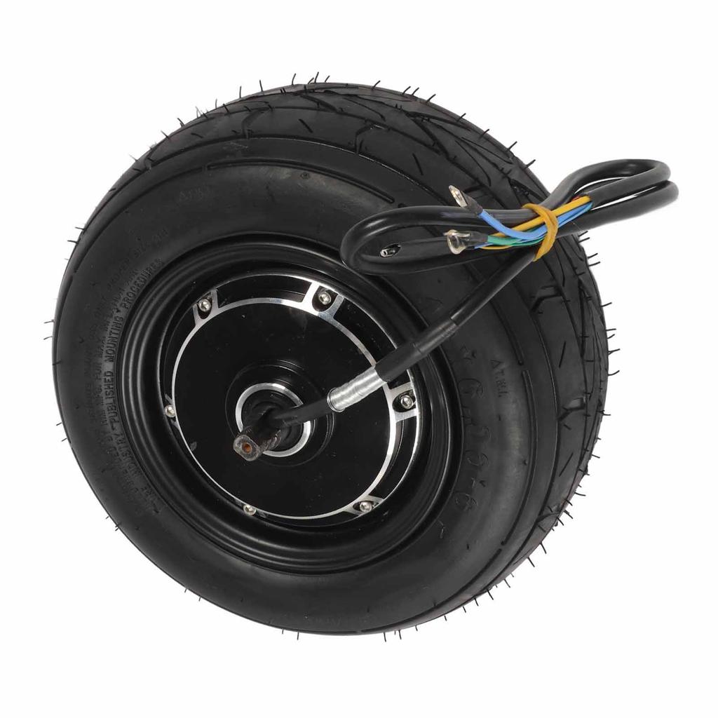 10 Inch 36v‑60V 800‑2000W Wheel Hub Motor High Power Brushless DC Disc Brake Vacuum Tire Hub Motor for Electric