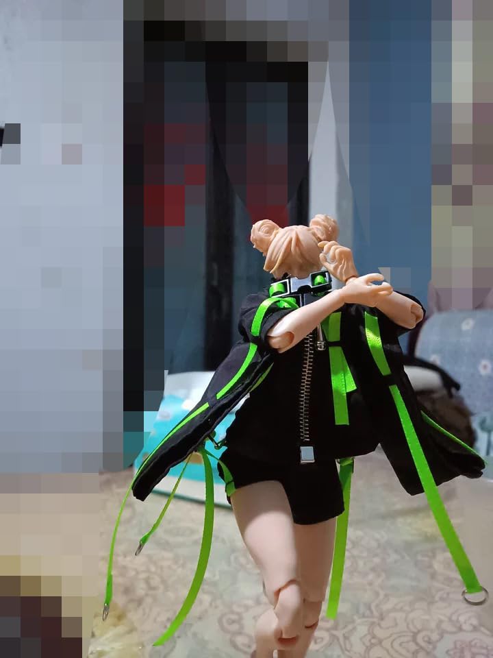 Cute and Casual Clothes for scale scale Suitable for Mecha Girls action figures and body not 1/12 Sets. Size 1/12 scale. 1/12 figures. 1/12 figures.