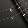 Bracciale La Palma per Donna Acciaio Inossidabile Mappa delle Isole Canarie Spagna Contorno Bracciale Gioielli Accessori