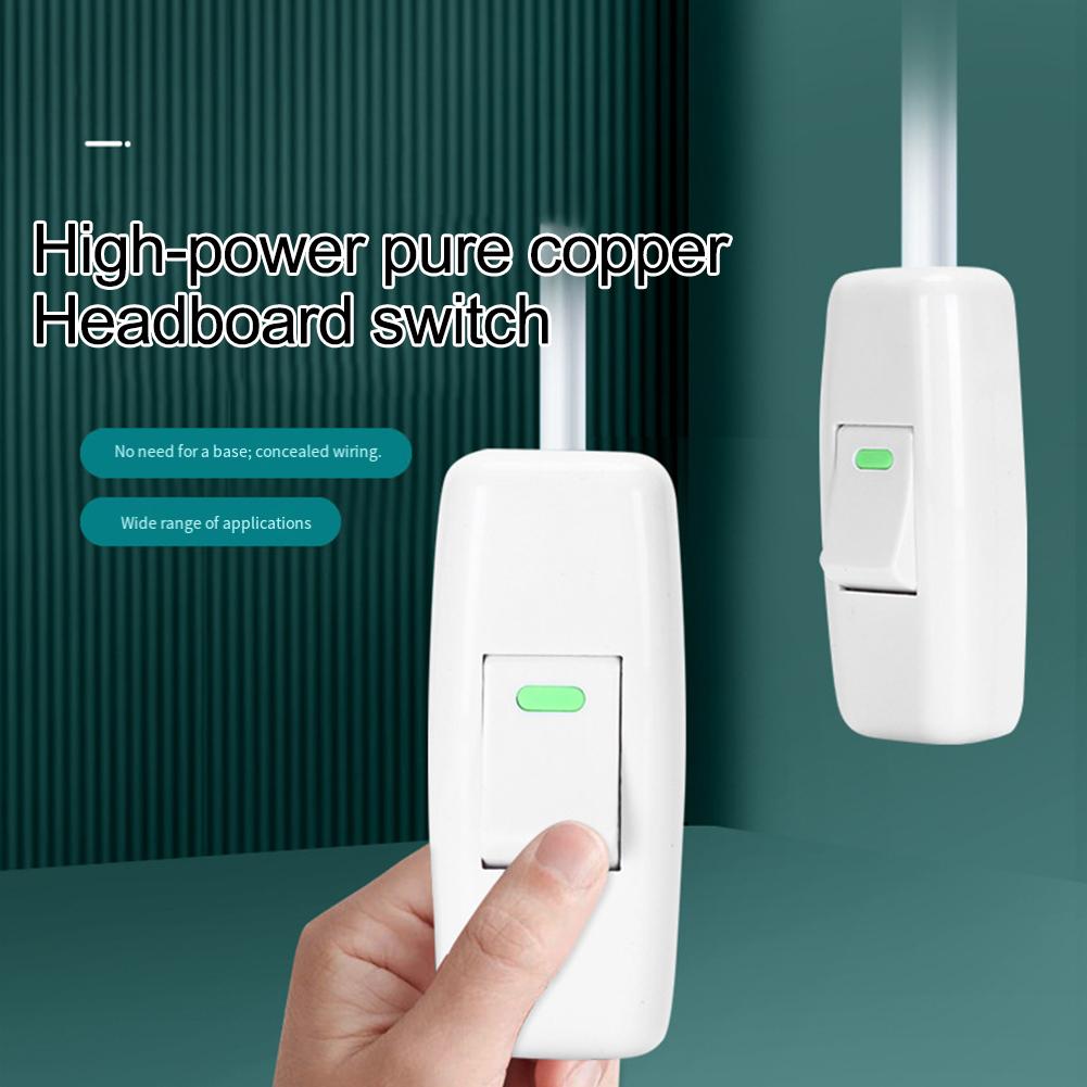 2-Pin Switch Cord Switch Impulse Switch Internal Copper Contacts