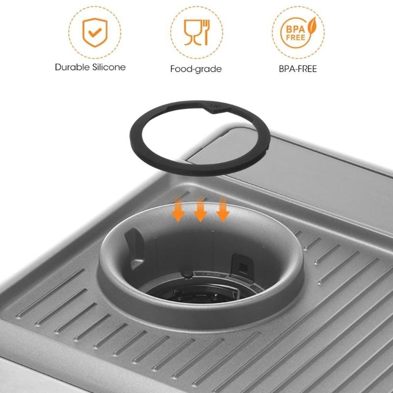 Brew Head Gasket Coffee Machine O-Rings Professional Seal For Upper Burr Rubber Seal Prevent Coffee Beans Getting Stuck