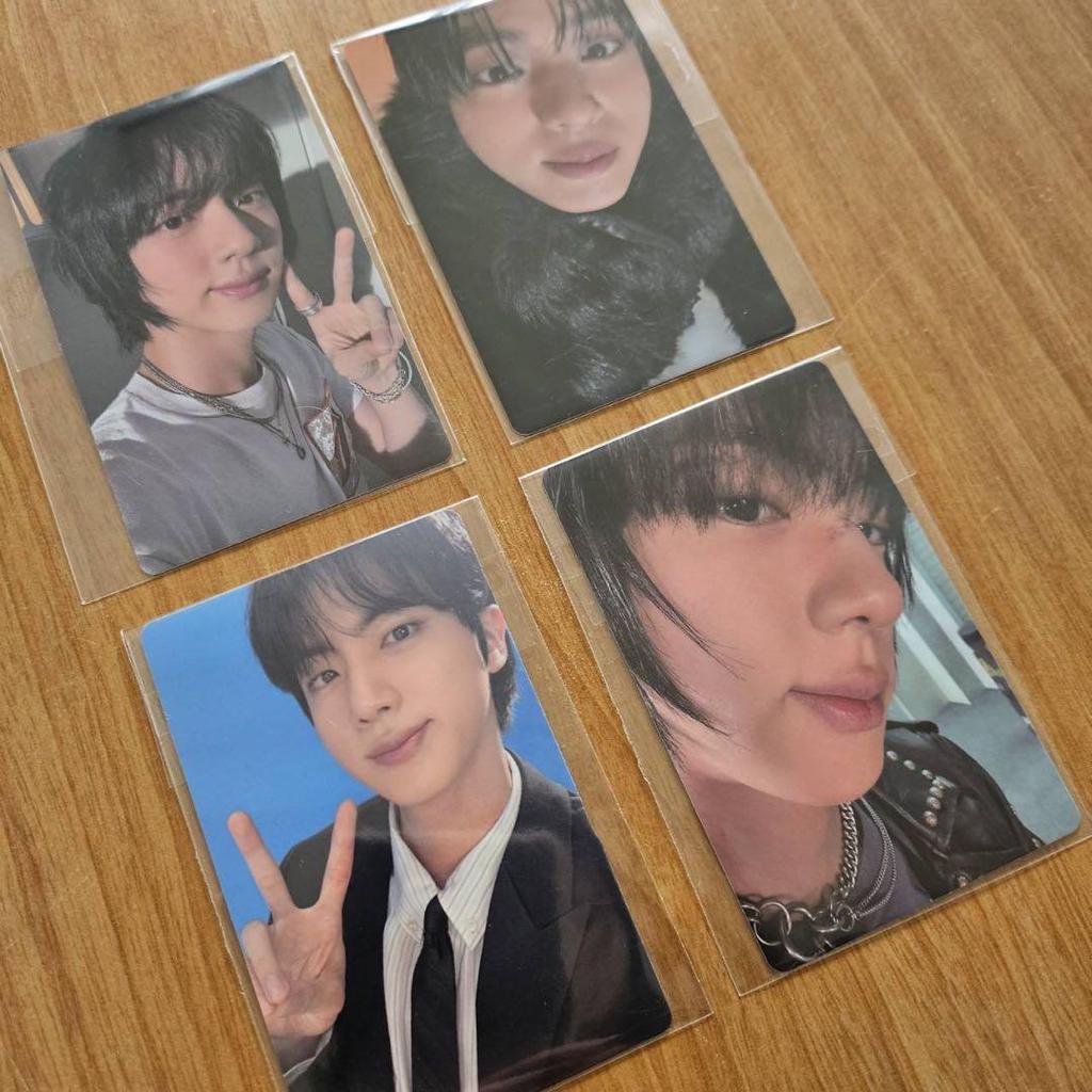 [USED] Complete Early Bird Bonus BTS Jin Echo Unreleased Trading Card