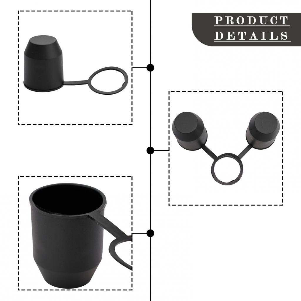 Protection Cap Tow Bar Cover Information Loop Design Premium