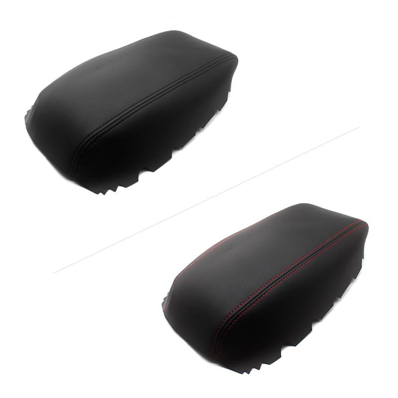 Miękka skórzana osłona podłokietnika do Hondy Accord 6. generacji 1997-2002 Stylizacja samochodu Podłokietnik centralny Skrzynka Kontroli Naklejka Skórzana Osłona