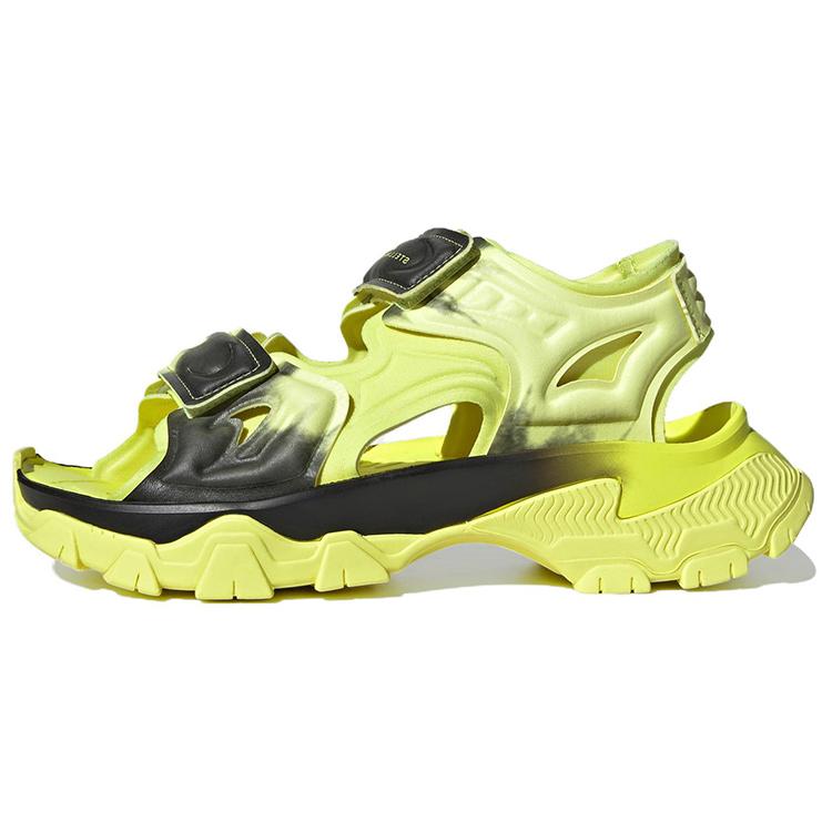 New Adidas Stella McCartney X Women's Hika Outdoor Sandal 'Frozen Yellow' HP6308