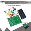 LIZAO DIY Heart LED Flowing Light Kit Electronic Soldering Practice Set for Student Maker Fun Learning Training Project