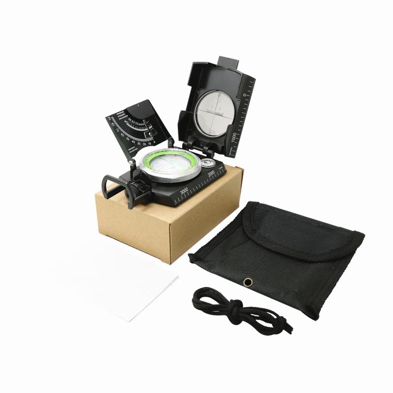 Outdoor Multi-Function Metal Compass with Inclinometer