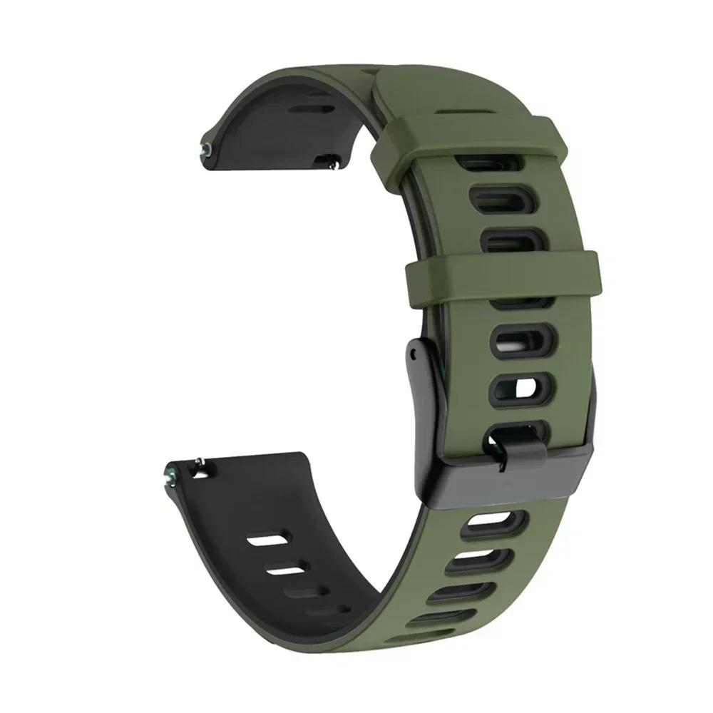20 22mm Silicone Strap For Garmin Venu 3 Band Forerunner 265 255 Music Vivoactive 4 For Garmin Venu Sq 2 Plus Bracelet Universal