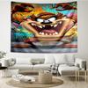 Tazmanian Devil's Fury Tapestry, Unique Design Tapestry, Wall Decor for Bedroom,Livingroom, Playroom,Heartwarming Fan Holiday Gifts