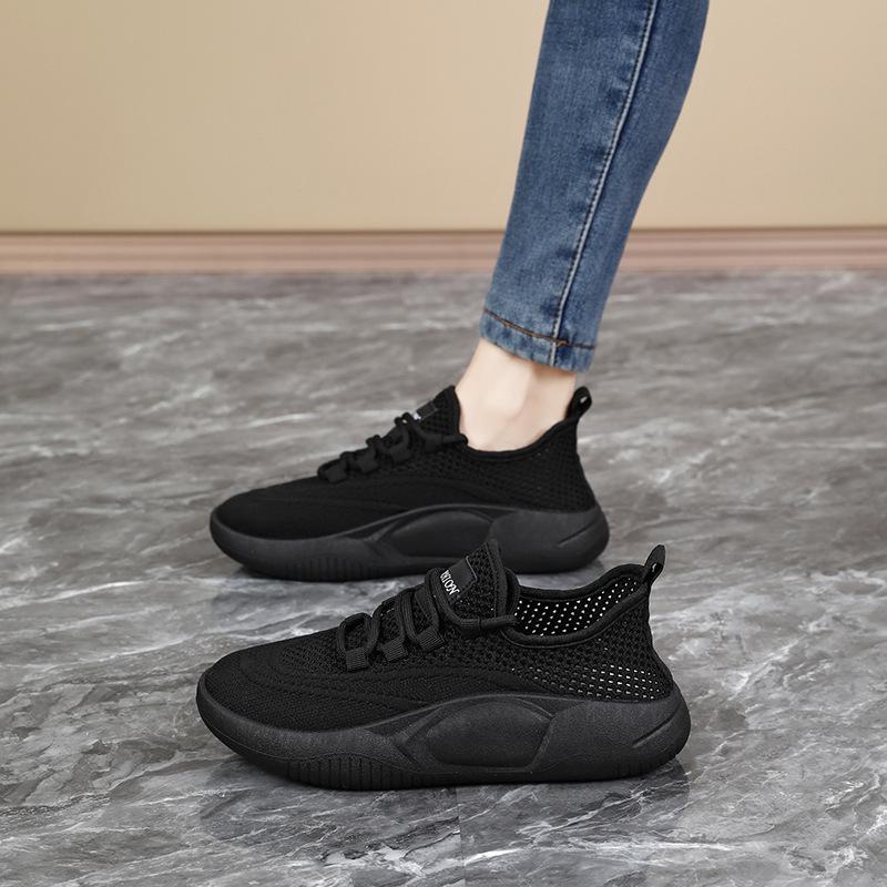 2026 Summer Women s Plus Size Breathable Mesh Sports Shoes - Soft Sole & Comfortable 40