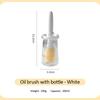 2 in 1 Silicone Dropper Measuring Oil Dispenser Bottle Glass Olive Oil Dispenser Bottle With Silicone Brush