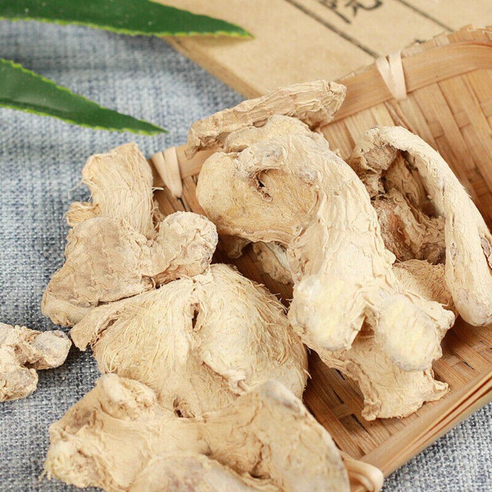 50g 250g Organic Dried Ginger Root Herbal Tea Chinese Ganjiang Loose Herb