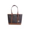 MK Jet Set Travel Сумка-тоут з монограмним логотипом Жіноча тоут Коричнева 35S0GTVT1V-BROWN