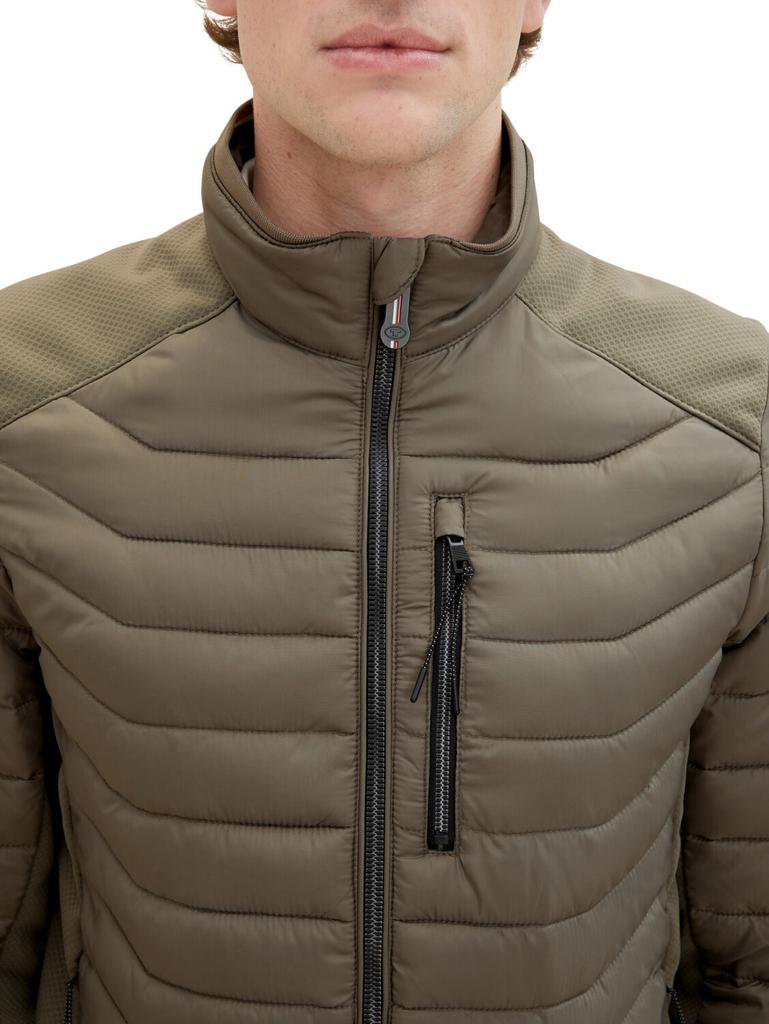 Mid-season Jacket Tom Tailor Hybrid Jacke (1038606) Smoky Olive Green