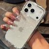 Transparent Glitter Phone Case For iPhone 18 17 16 15 14 13 12 Pro Max 16 15 14 Plus 17E Air SIlicone Shockproof Soft TPU Cover
