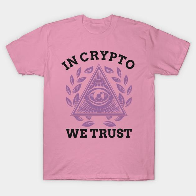 T Shirt Women In Crypto We Trust Bitcoin Cryptocurrency Harajuku Print Kawaii Tshirt Summer Short Sleeve Female T-Shirt Top Tee