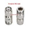 N-Type Female To TNC Male Copper RF Coaxial Connector Adapter
