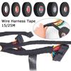 9/15/19/25/32MM Loom Cable Fixed Automotive Adhesive Wire Harness Tape Cloth Fabric Heat-resistant