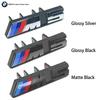 3D ABS M Car Front Grille Badge Emblem Buckle For BMW X6E71 E70 E34 X5G05 G60 F10 X5E53 E24 E63 E64 F06 F12 F13 G32 F18 G30 G31