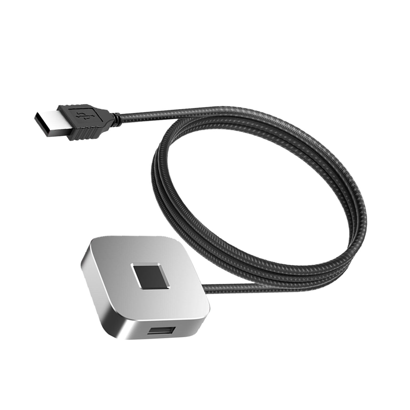 

Поддержка USB-сканера отпечатков пальцев для 10 11 ПК Донгл 360-градусное касание Быстрое сопоставление Биометрический сканер отпечатков пальцев