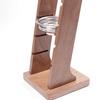 Wood Espresso Portafilter Holder with 3 Slots Universal Stand for 51/53/58mm Espresso Baskets Compact Countertop Organizer