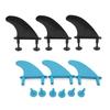 3Pcs TPU Soft Tops Surfs Fins Replacement Soft Surfboard Fins Tail Fins