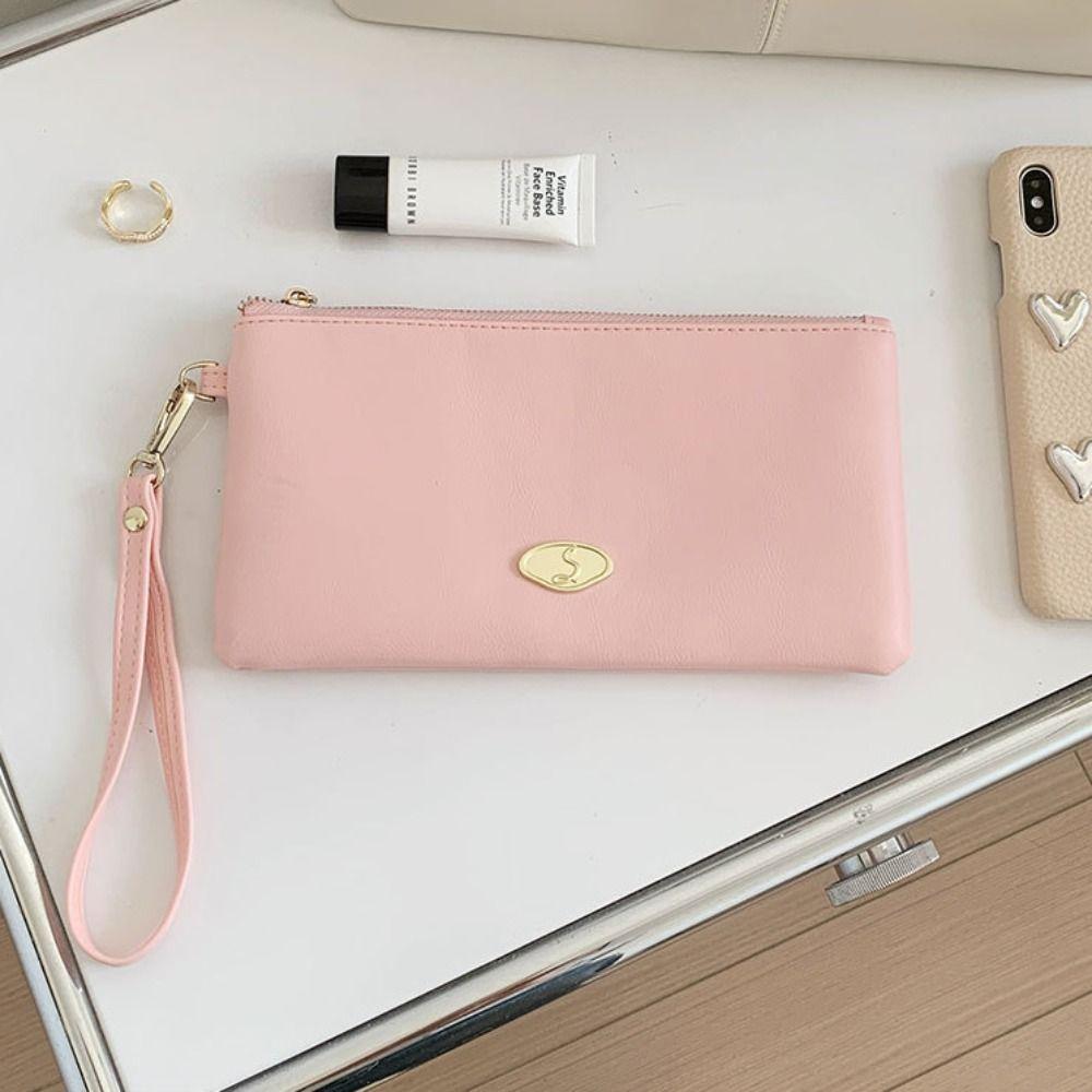 Luxury Evening Banquet Bag Square Handbag French PU Long Wallet  Daily