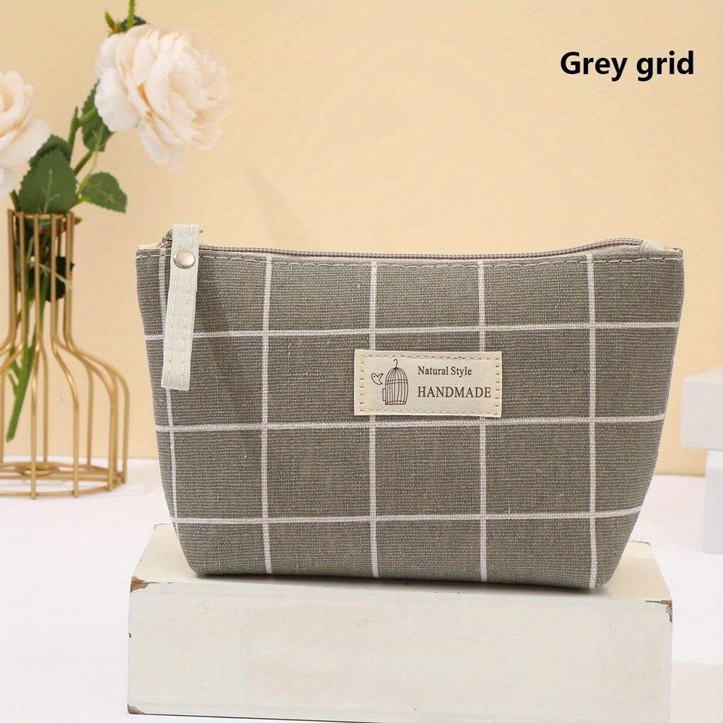 Nowe Płócienne Kosmetyczki Otwierane na Zamek Uchwyt na Klucze Karty Kreskówkowy Piórnik Uczniowski Portmonetka Damska Ręczna Przenośna Torba do Przechowywania