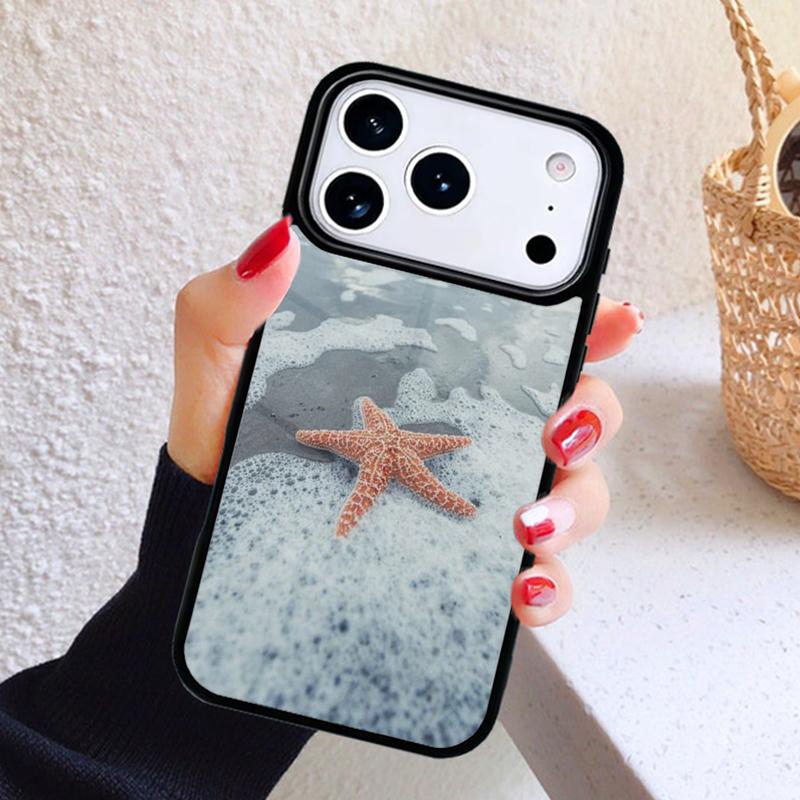 The Sea Waves Beach spray ocean island Phone Case For iPhone 17 Air 16 15 14 13 12 11 Pro Max Plus
