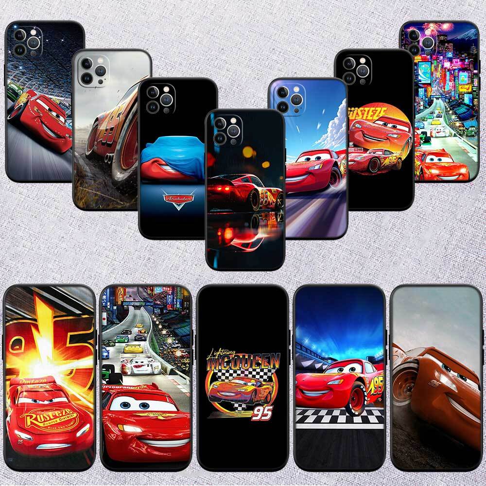Cars Lightning McQueen Case for Samsung M55 M35 M15 A02 A05S A05 A06 A15 A12 A13 A10 A16 A20 A22 A24 A25 A30 A31 A32 A33 A35 A42 A50