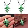 Mushoku Tensei Jobless Reincarnation Green Arrow Cosplay Necklace Alloy Pendant For Anime Fans