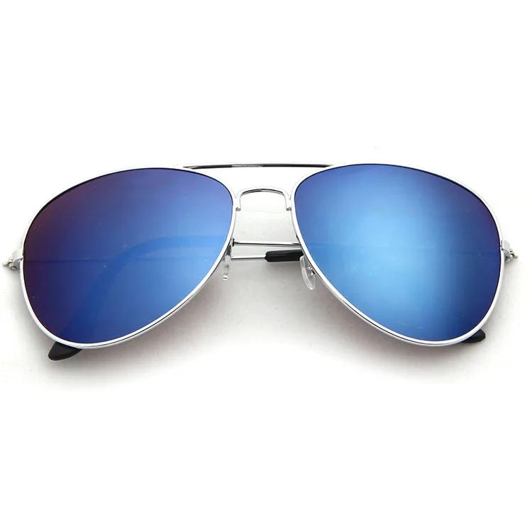 New Vintage Pilot Sunglasses for Men Women Metal Frame UV400 Protection Fashion Outdoor Shades Unisex