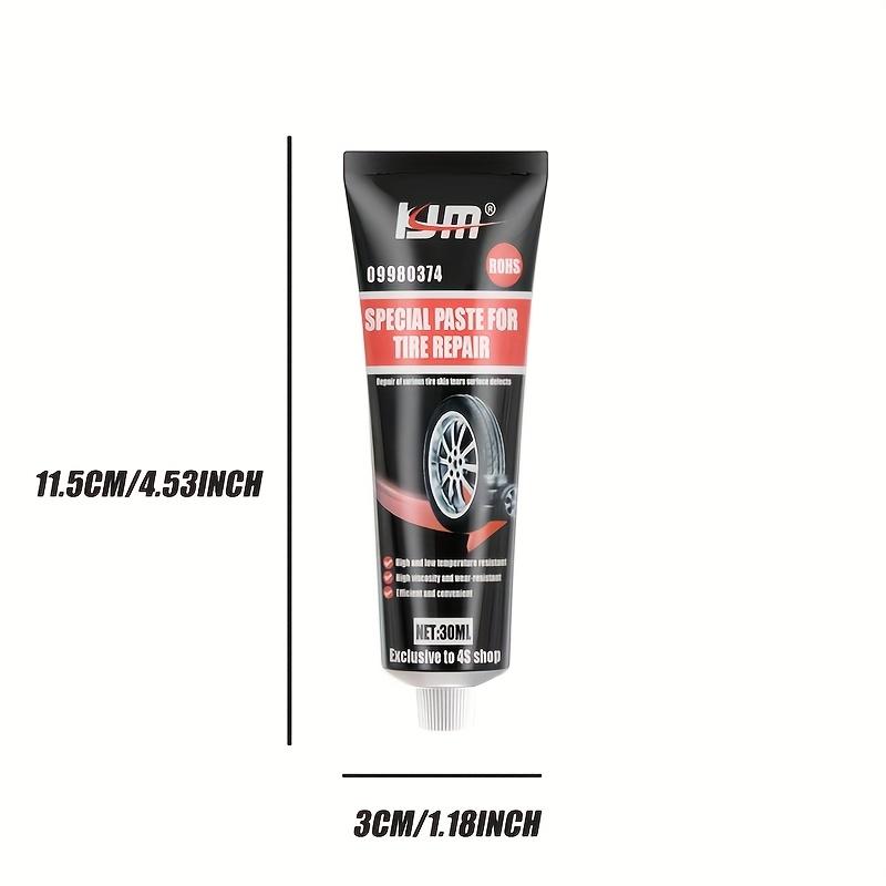 Tire Repair Patches - Special Rubber for Immediate Bonding of Tire Sidewalls, Waterproofing, Heat Resistance, and Filling Cracks