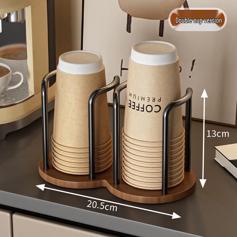 Green Umbrella Desktop Paper Cup Holder Dispenser