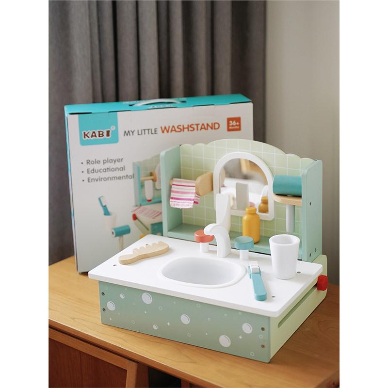 

Деревянная детская кухонная плита - Игрушка для сюжетно-ролевых игр в готовку для девочек Standard