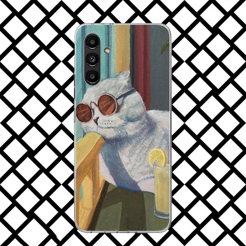 

Cute Cartoon Lucky Cats Phone Case for Samsung Galaxy A17 A37 A57 A16 A26 A36 A56 A15 A25 A35 A55 A14 A24 A34 A54 A13 A23 A33 A5 Samsung A24