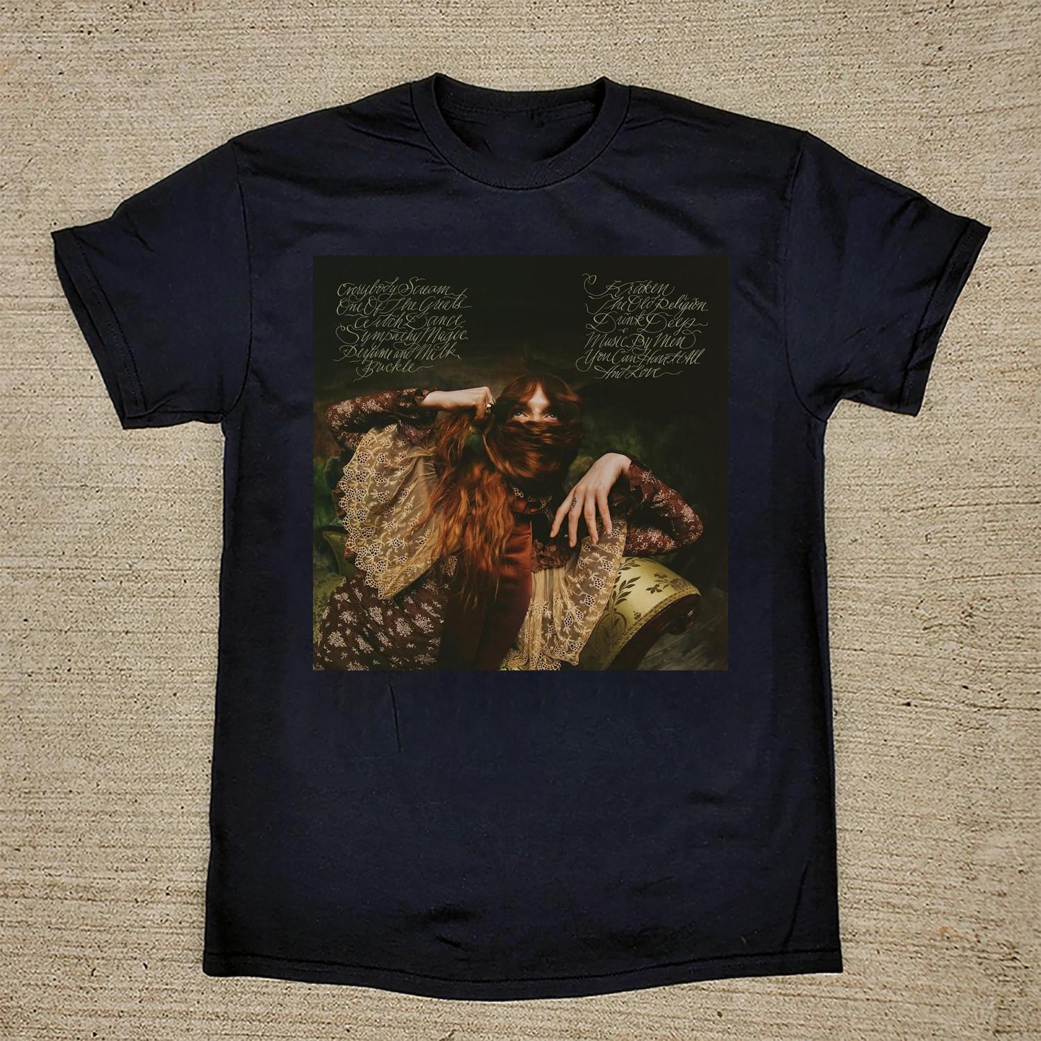 Album Everybody Scream - Florence and the Machine Black Shirt BS1227 S