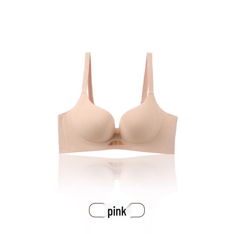 

Women s Seamless Lift-Up Bra: No Steel Ring, Side Support, Adjustable Fit L (36/80AB)