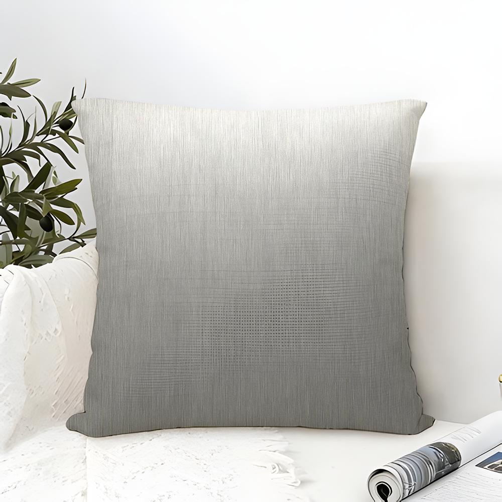 Minimal Metal Brushed Texture Pillow Case linen pillow case sofa home decor cushion cover cushion cove