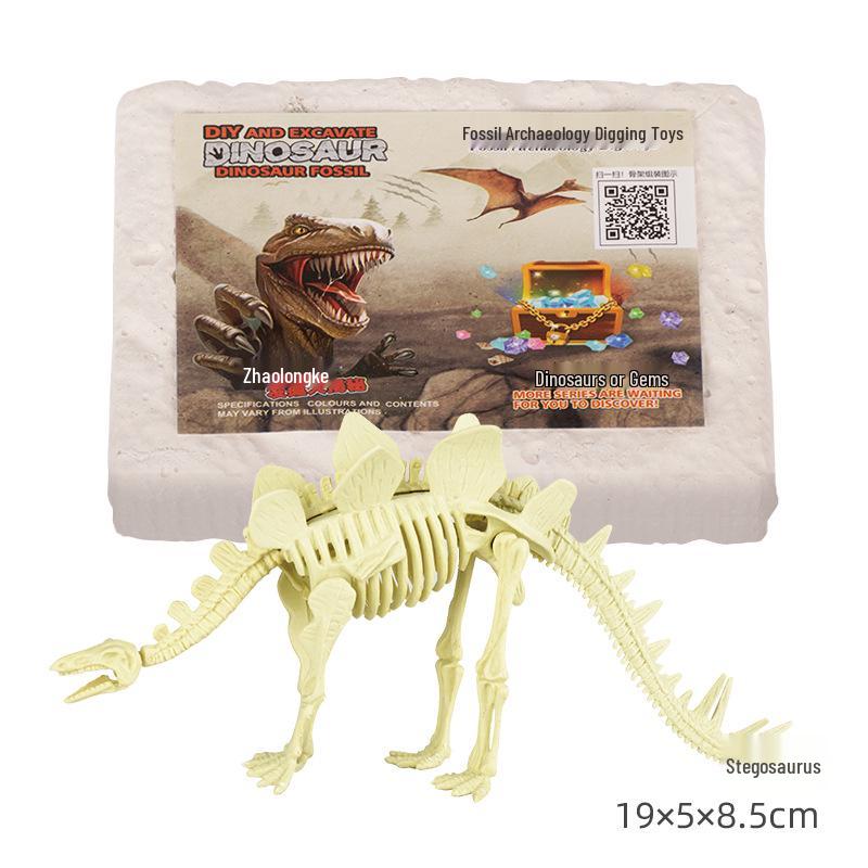 Dinosaur Fossil Excavation Kit: Educational Science Toy for Kids
